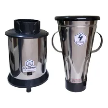 Liquidificador industrial JLE Industrial AR 4 L aço inoxidável 127V Foto mini 2