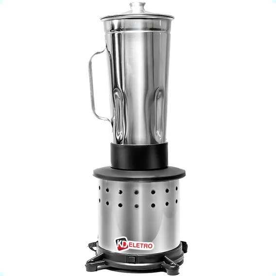Liquidificador industrial KD Eletro Liquidificador Industrial LAR-2 2 L aço inoxidável 127V Foto 1