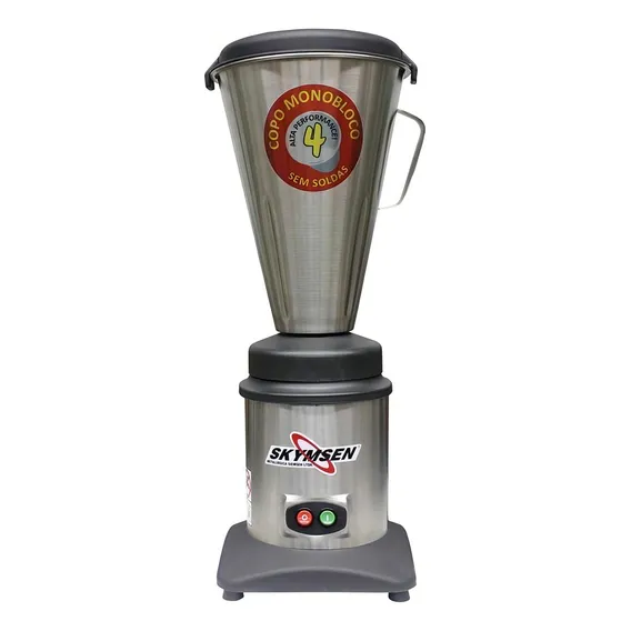 Liquidificador Inox Alta Rotação Ta-04mb-n - Skymsen Foto 1
