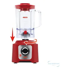 Liquidificador Power Max 1000w Arno Com 15 Velocidades Foto mini 3