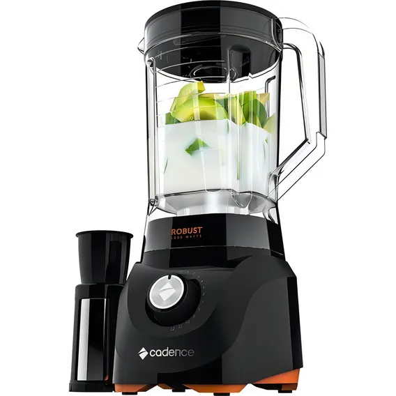 Liquidificador Robust Contrast Preto Cadence - 127v Foto 1