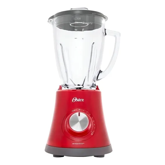 Liquidificador Super Chef 750w 1,25L Vermelho Oster 127v Foto 1
