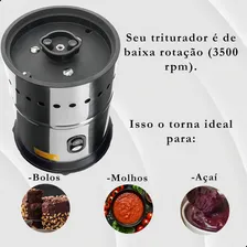 Liquidificador Triturador Industrial 6 Litros Massas Açaí Foto mini 2