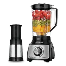 Liquidificador Turbo 12 Velocidades 1100w Mondial Preto 127v Foto mini 1