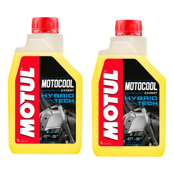 Líquido Arrefecimento Motul Motocool Radiador 2 Frascos Foto 1