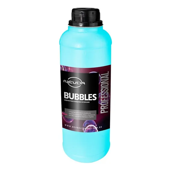 Liquido Bolha De Sabão - Bolinhas De Sabão - Fluido 1 Litro Fragrância Neutro Foto 1