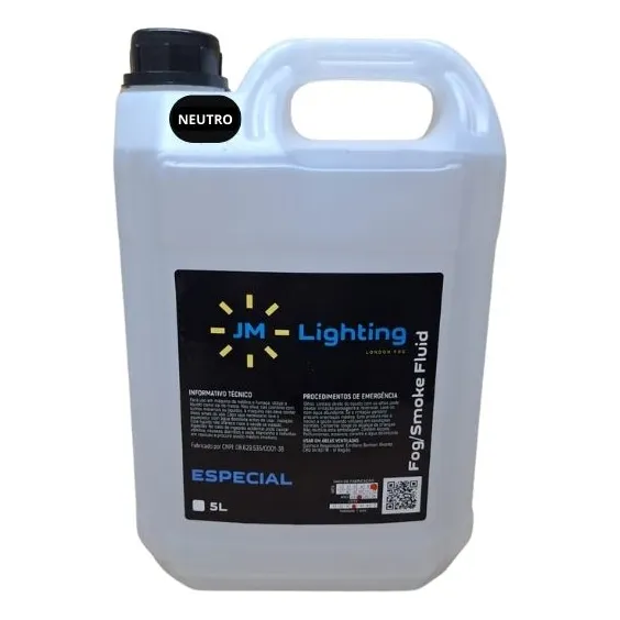 Liquido Fluido Maquina De Fumaça 5 Litros Neutro Foto 1