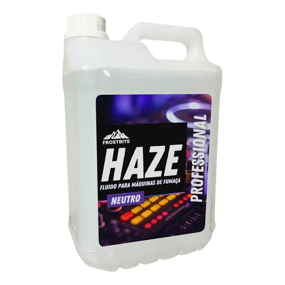 Liquido Fluido Maquina Fumaça Haze Professional 5 Litros Foto 1