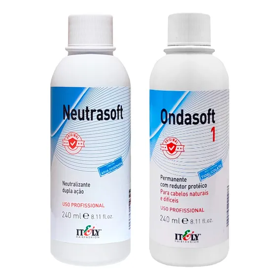 Líquido Permanente Itely Kit Ondasoft 01 + 01 Neutrasoft Foto 1