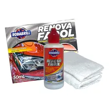 Liquido Polir Farol Acrilico Rodabrill Limpa Remove Fosco Foto mini 1