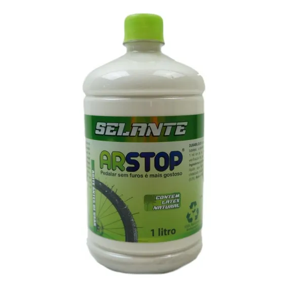 Líquido Selante Tubeless Arstop 1 Litro Para Bike Speed Mtb Foto 1