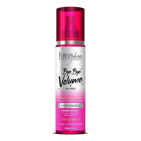 Liso Magico Termoativado Bye Bye Volume E Frizz Forever Liss Foto 1
