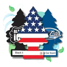 Little Trees Odorizante Little Trees Lavender Um Fragancia Vanilla Pride - Bandeira USA Foto mini 3