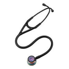 Littmann Estetosc贸pio Littmann Cardiology Iv Black Edition Rainbow Foto mini 2