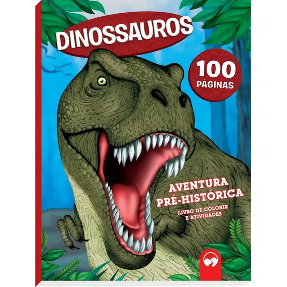Livro 100 Paginas Dinossauros Foto 1
