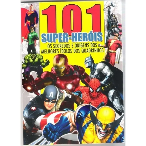 Livro 101 Super - Heróis Ed. 1 Foto 1