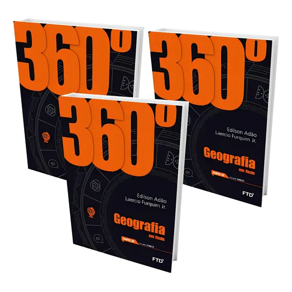 Livro - 360° - Geografia Em Rede - Parte 1 - Vol. Único Foto 1