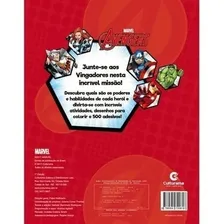 Livro 500 Adesivos E Atividade Her贸is Vingadores Disney Foto mini 3