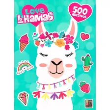Livro 500 Adesivos - Love Lhamas Foto mini 1