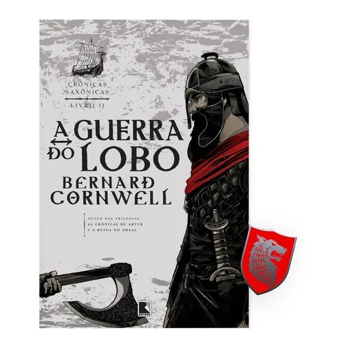 Livro A Guerra Do Lobo - Cr么nicas Sax么nicas Livro 11 + Pin Foto 1