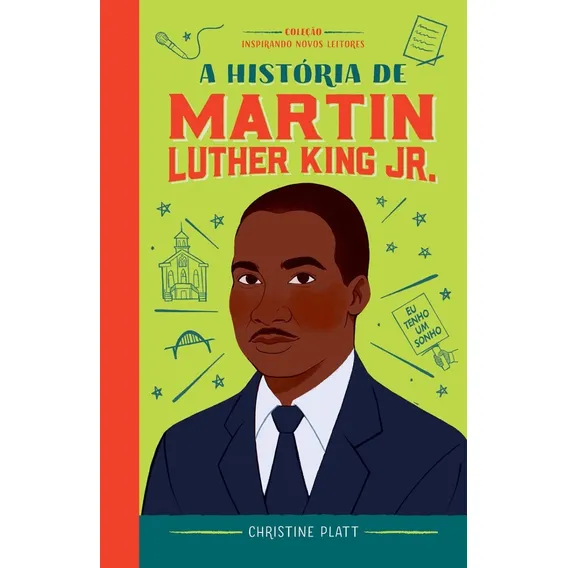Livro A Hist贸ria De Martin Luther King Jr - Capa Dura Foto 1