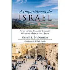 Livro A Importância De Israel - Gerald R. Mcdermott Foto  mini 1