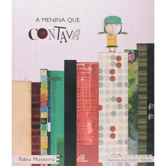 Livro A Menina Que Contava - Fábio Monteiro Foto 1