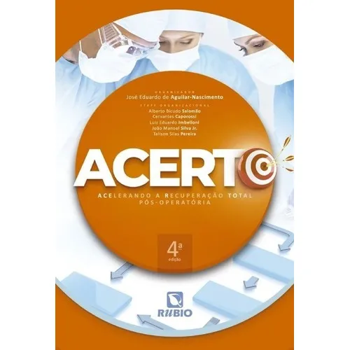 Livro Acerto Acelerando A Recupera莽茫o Total P贸s-operat贸ria Foto 1