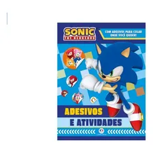 Livro Adesivos Sonic - Adesivos E Atividades Editora Ciranda Cultural Foto mini 1