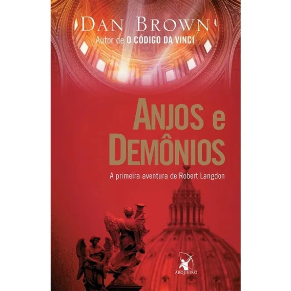 Livro Anjos E Dem么nios De Dan Brown Autor De C贸digo Da Vinci Foto 1