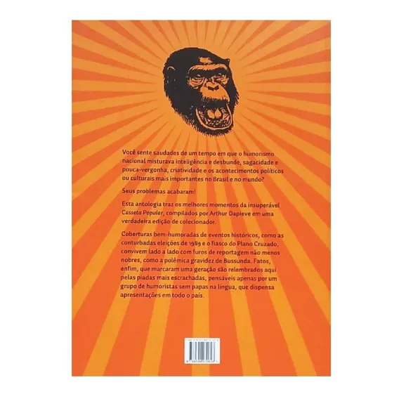 Livro Antologia Casseta Popular Foto 1