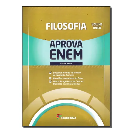 Livro Aprova Enem Filosofia Foto 1