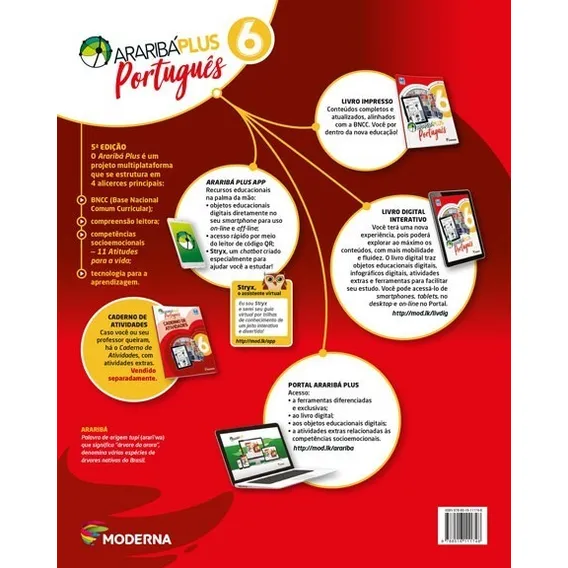 Livro Araribá Plus - Português - 6º Ano Foto 1