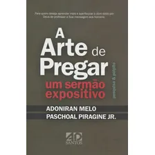 Livro Arte De Pregar Um Sermao Expositivo, A Foto mini  2