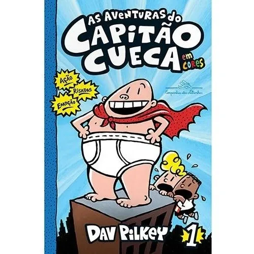 Livro As Aventuras Do Capitão Cueca Vol 1 Foto 1