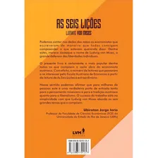 Livro As Seis Lições ( Ludwig Von Mises ) Lacrado Foto mini 2