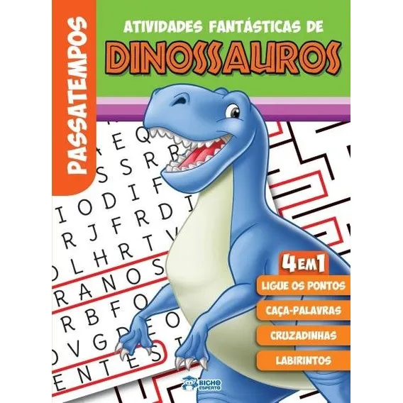 Livro Atividades Fantasticas De Dinossauros - Foto 1