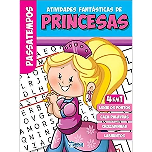 Livro Atividades Fantasticas De Princesas - Foto 1