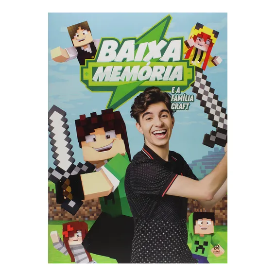 Livro Baixamemoria E A Familia Craft Com Brinde: Livro Baixamemoria E A Familia Craft Com Brinde, De Caue Bueno. Editora Editora Alto Astral Ltda, Capa Brochura Em Português, 2016 Foto 1
