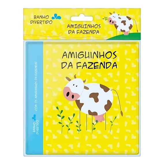 Livro Banho Amiguinhos Da Fazenda Para Bebês Foto 1