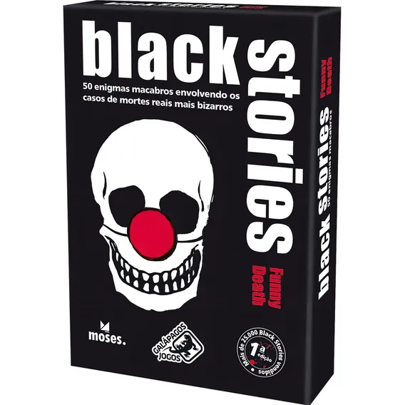 Livro Black Stories Funny Death Foto 1