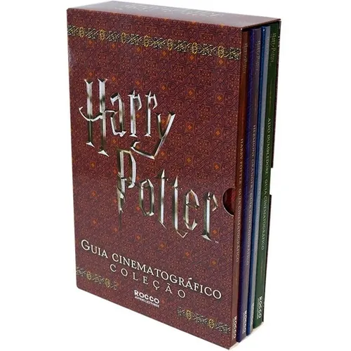 Livro Box Harry Potter - Guia Cinematografico - 4 Volumes Foto 1
