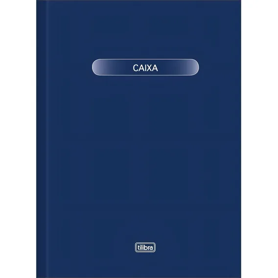 Livro Caixa Tilibra Capa Dura Grande 100 Folhas Foto 1