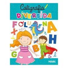 Livro Caligrafia Divertida Didático 48fls Pedagógico Escrita Foto mini  2