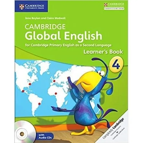 Livro Cambridge Global English Stage 4 Lb Com Audio Cd Foto 1