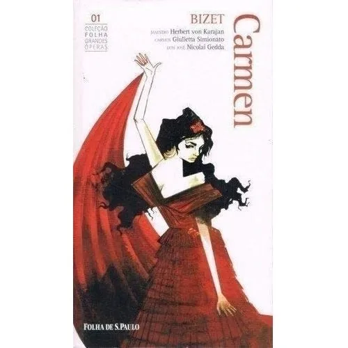 Livro Carmen - Coleção Folha Grandes Operas N.1 Foto 1