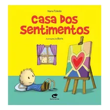Livro casa dos sentimentos de Nana Toledo editora Gato Leitor capa mole Foto  mini 1