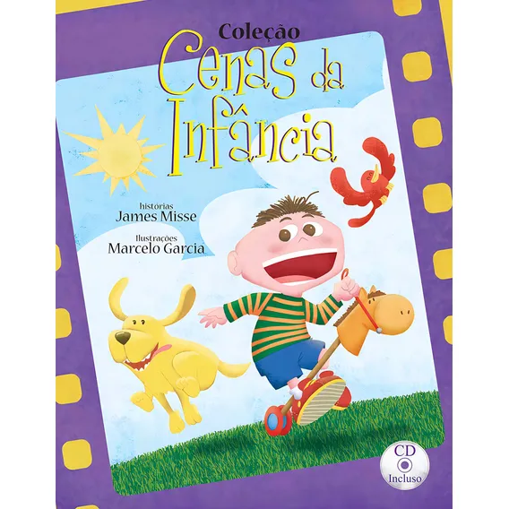 Livro Cenas Da Infância + Cd, De Misse, James. Editora Pe Da Letra, Capa Mole Em Português, 2020 Foto 1