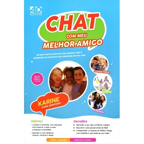 Livro Chat Com Meu Melhor Amigo - Ad Santos Editora Foto 1