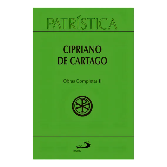 Livro Cipriano Cartago Obras Completas Patrística Vol 35/2 Foto 1